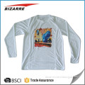 Customized sublimation long sleeve T shirts